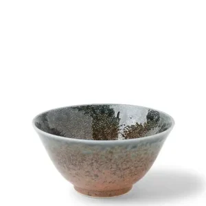 MIYA Company Medium Bowls | Blue Sand Crackle Bowl 5-1/4"