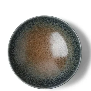 MIYA Company Serving Bowls & Plates | Blue Sand Crackle Bowl 9-1/2