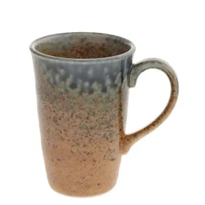 MIYA Company Mugs | Blue Sand Crackle Mug