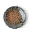 MIYA Company Medium Plates | Blue Sand Crackle Plate 7-3/4"