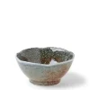MIYA Company Sauce Dishes | Blue Sand Crackle Sauce Bowl 3-1/2"