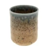 MIYA Company Teacups | Blue Sand Crackle Tea Cup