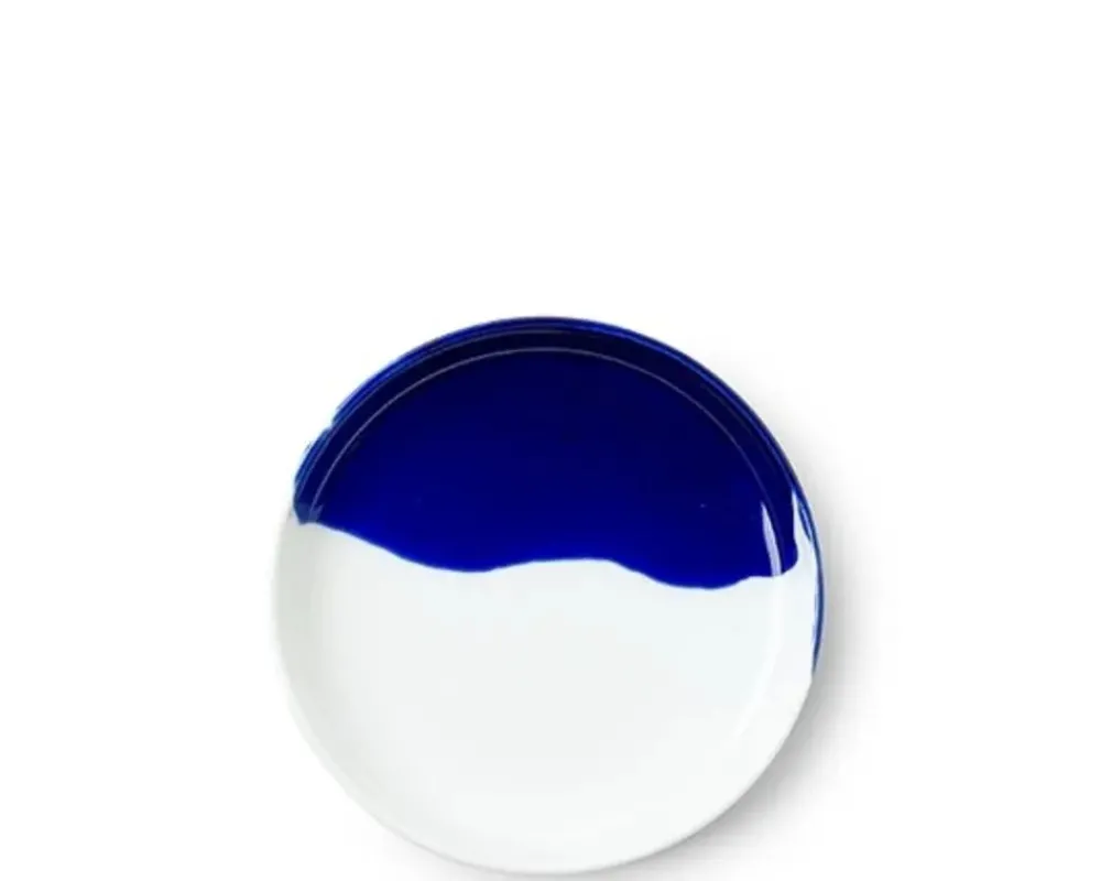 blue_splash__plate_1.webp MIYA Company Small Plates | Blue Splash 4.75" Plate
