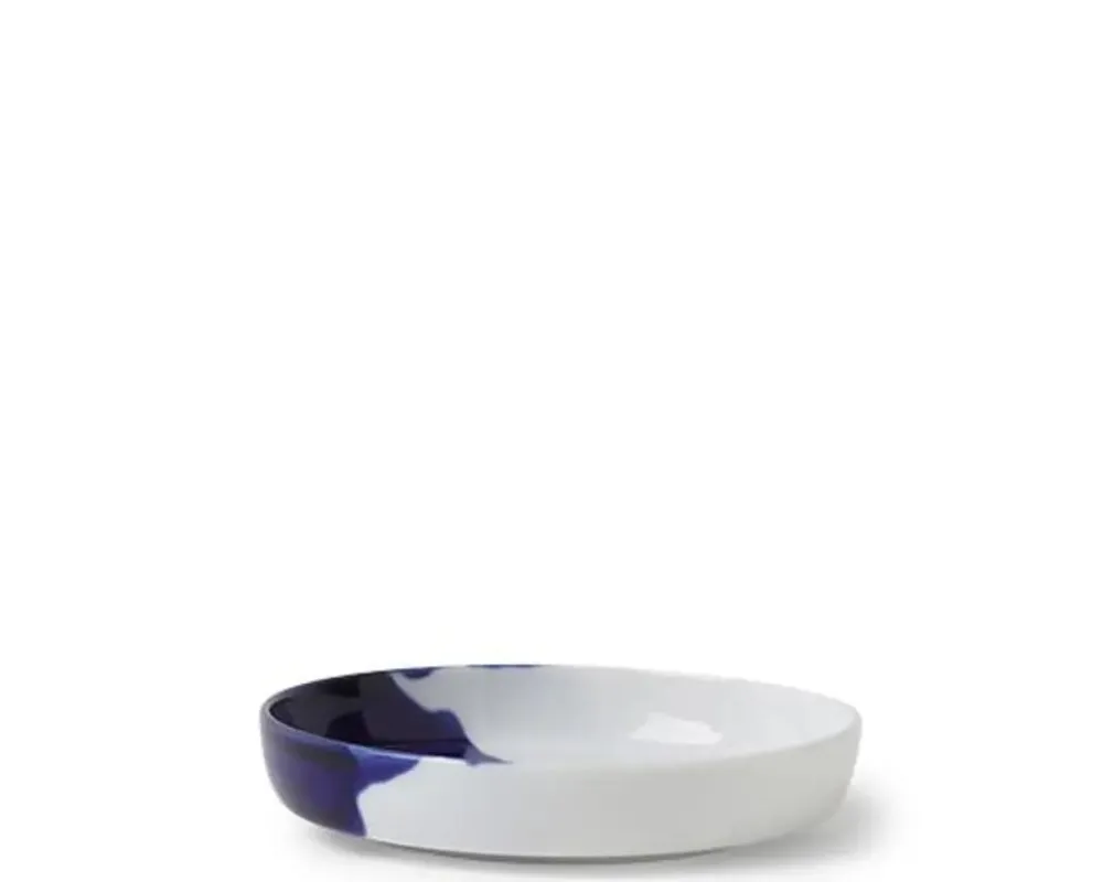 blue_splash__plate_2.webp MIYA Company Small Plates | Blue Splash 4.75" Plate