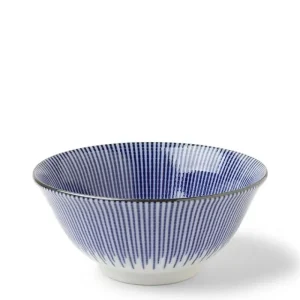 MIYA Company Medium Bowls | Blue Spoke Bowl 6"