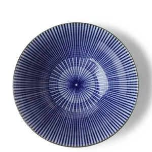 MIYA Company Medium Bowls | Blue Spoke Bowl 6