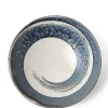 MIYA Company Serving Bowls & Plates | Blue Swirl 9.75" Serving Bowl