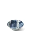 MIYA Company Sauce Dishes | Blue Textile Stitching Sauce Dish