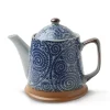 MIYA Company Teapots - Ceramic | Blue Vintage Karakusa Tea Pot