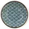 MIYA Company Sauce Dishes | Blue Wave 4" Sauce Dish