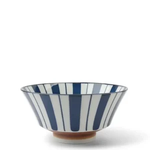 MIYA Company Ramen Bowls | Blue White Ramen Bowl 7" Tokusa