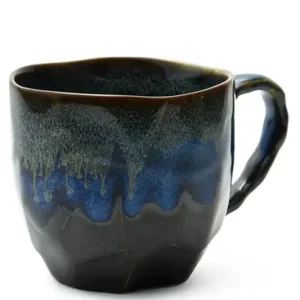 MIYA Company Mugs | Boulder Mug- Black & Blue