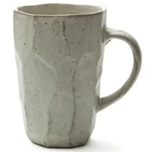MIYA Company Mugs | Boulder Tall Mug - White