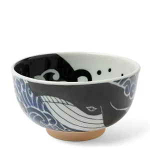 MIYA Company Bowls | Bowl Blue Whale Waves 5"