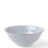 MIYA Company Ramen Bowls | Bowl Indigo Tortoise Shell Ramen