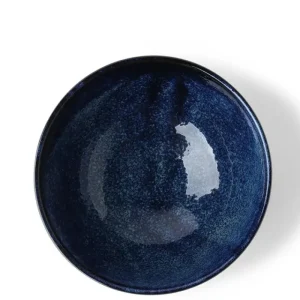 MIYA Company Ramen Bowls | Bowl Namako Blue 7-3/4