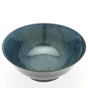 MIYA Company Ramen Bowls | Bowl Namako Blue 8-1/2