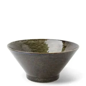 MIYA Company Ramen Bowls | Bowl Ramen Moss Green 7-1/2"