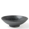 MIYA Company Serving Bowls & Plates | Bowl Serving 9.5" Silver Blue Granite