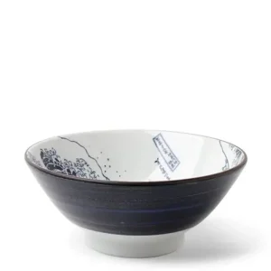 MIYA Company Ramen Bowls | Bowl The Great Wave 8-1/4"