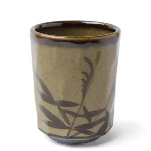MIYA Company Teacups | Brown Sasa 8 Oz. Teacup