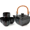 MIYA Company Tea Sets - Ceramic | Calligraphy Black Tea Set