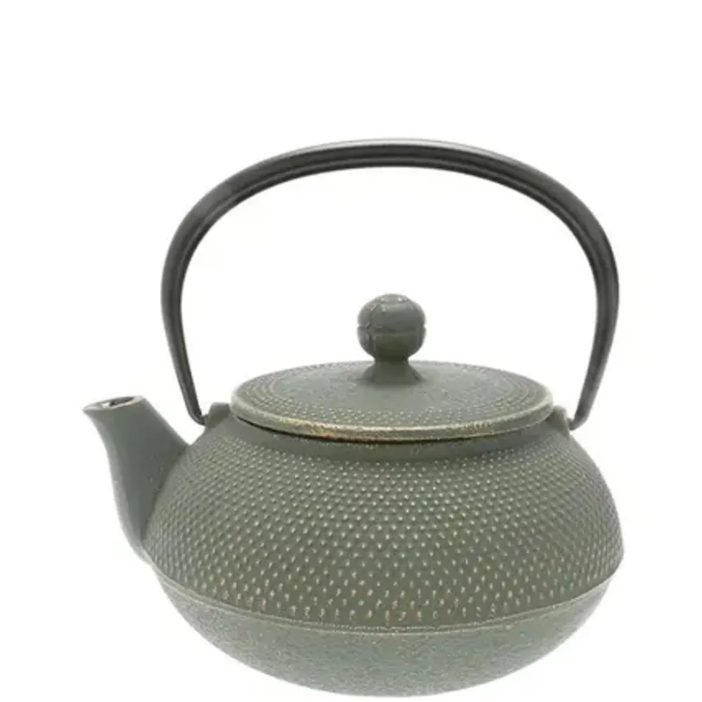 cast_iron_greenbronze_hobnail_teapot_l_0.webp MIYA Company Teapots - Cast Iron | Cast Iron Green/Bronze Hobnail Teapot 0.65L