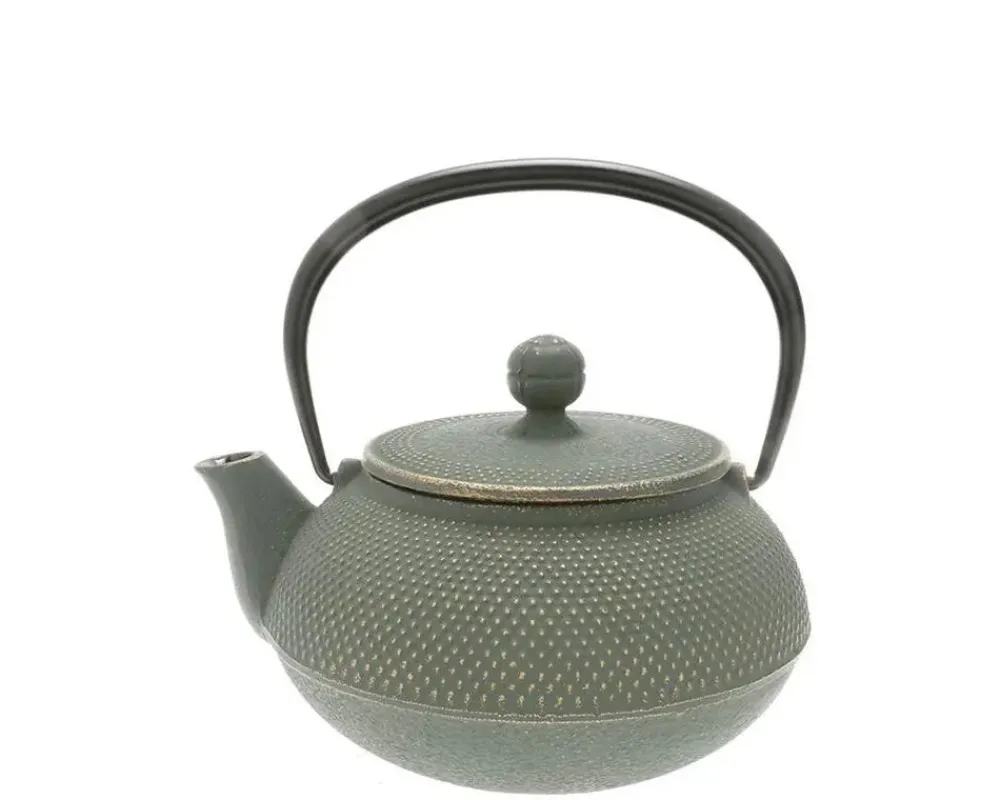 cast_iron_greenbronze_hobnail_teapot_l_1.webp MIYA Company Teapots - Cast Iron | Cast Iron Green/Bronze Hobnail Teapot 0.65L