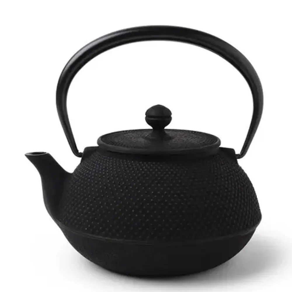 cast_iron_teapot_black_hobnail_l_0-2.webp MIYA Company Teapots - Cast Iron | Cast Iron Teapot Black Hobnail 1.3L