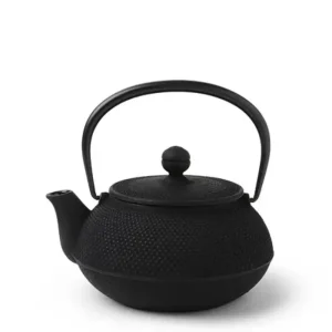 MIYA Company Teapots - Cast Iron | Cast Iron Teapot Black Hobnail 0.65L