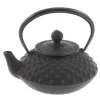 MIYA Company Teapots - Cast Iron | Cast Iron Teapot Flat Hailstone 0.35L