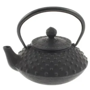 MIYA Company Teapots - Cast Iron | Cast Iron Teapot Flat Hailstone 0.35L