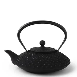 MIYA Company Teapots - Cast Iron | Cast Iron Teapot Flat Hailstone 1.08L