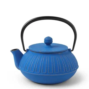 MIYA Company Teapots - Cast Iron | Cast Iron Teapot Gold Azure Chrysanthemum