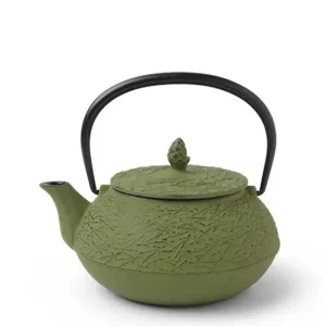 MIYA Company Teapots - Cast Iron | Cast Iron Teapot Grass Pine Needle 0.65L