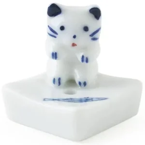 MIYA Company Cats | Cat & Fish Incense Holder