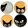 MIYA Company Plates | Cat Eyes 6.5" Dessert Plate Set