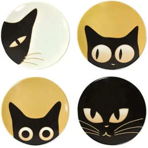 MIYA Company Plates | Cat Eyes 3.5" Mini Plate Set