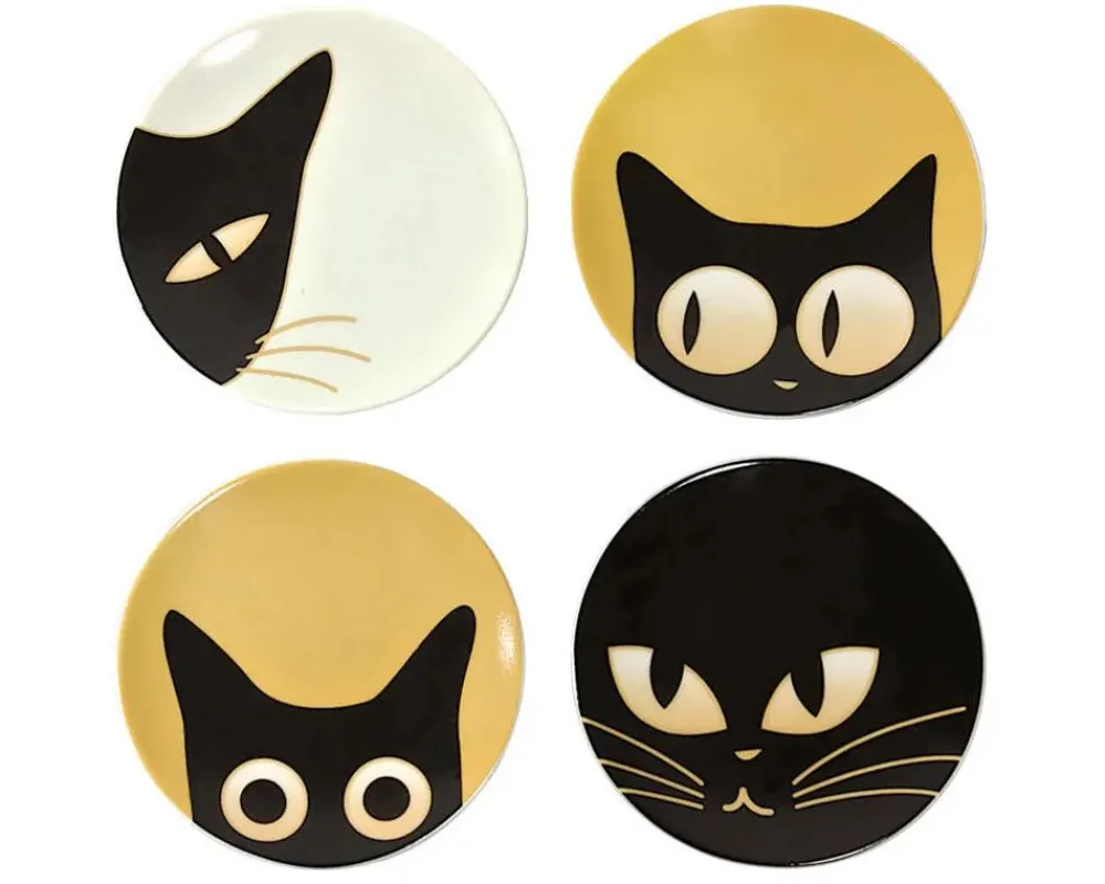 cat_eyes__mini_plate_set_1.webp MIYA Company Plates | Cat Eyes 3.5" Mini Plate Set