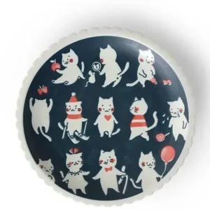 MIYA Company Plates | Cat Life 9.5" Plate