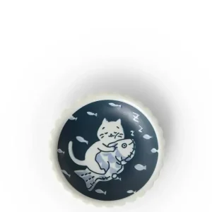 MIYA Company Plates | Cat Life 4.25" Sauce Dish