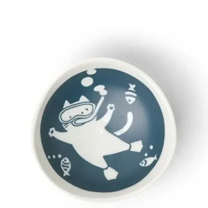MIYA Company Bowls | Cat Life Scuba 5-1/8" Bowl