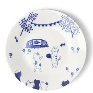 MIYA Company Plates | Cat Party 9-1/2" Plate
