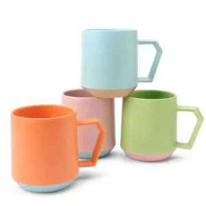 MIYA Company Mugs | Chips 12 Oz. Mug Pastel Green