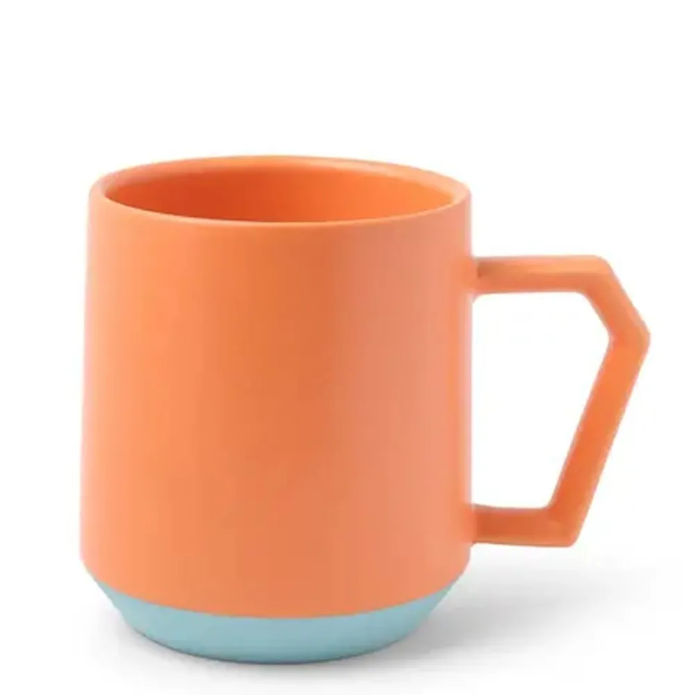 chips__oz_mug_pastel_orange_0.webp MIYA Company Mugs | Chips 12 Oz. Mug Pastel Orange