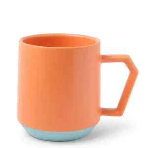 MIYA Company Mugs | Chips 12 Oz. Mug Pastel Orange