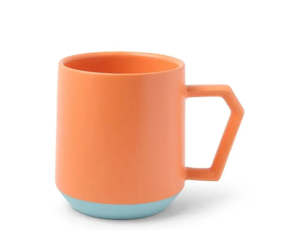 chips__oz_mug_pastel_orange_1.webp MIYA Company Mugs | Chips 12 Oz. Mug Pastel Orange