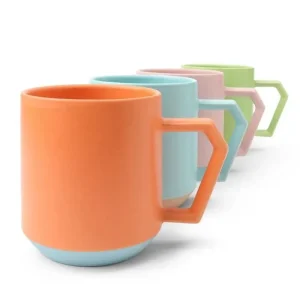 MIYA Company Mugs | Chips 12 Oz. Mug Pastel Orange