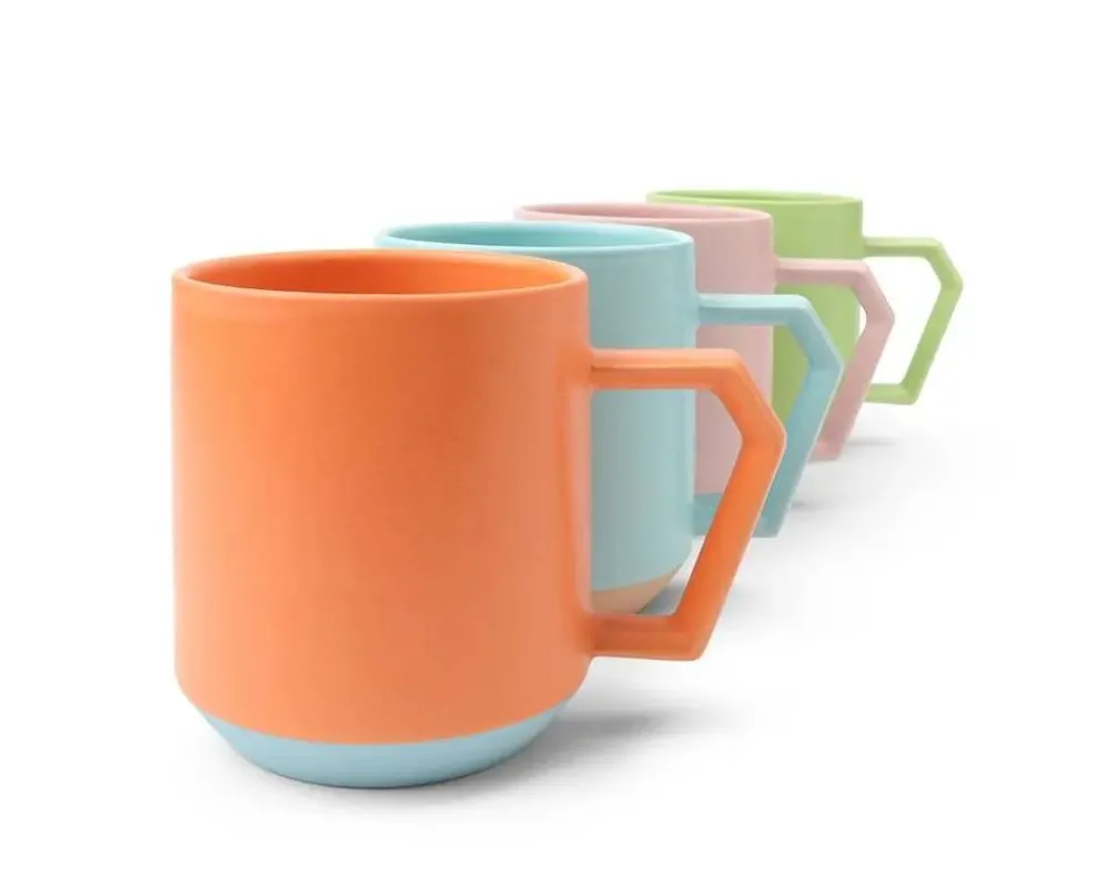 chips__oz_mug_pastel_orange_3.webp MIYA Company Mugs | Chips 12 Oz. Mug Pastel Orange