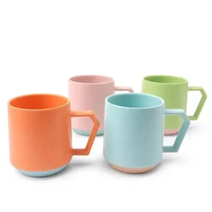 MIYA Company Mugs | Chips 12 Oz. Mug Pastel Pink